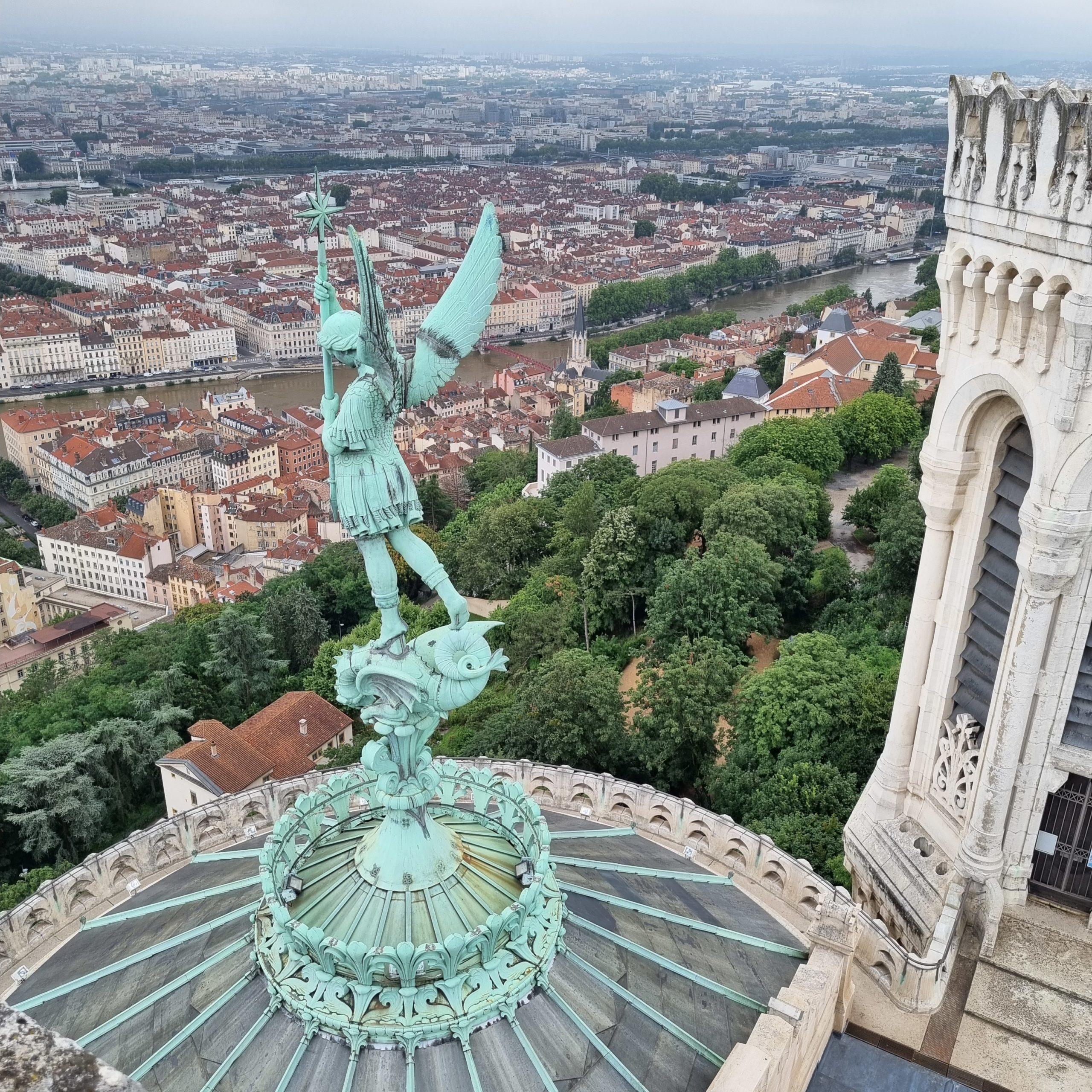 On the roof of Lyon